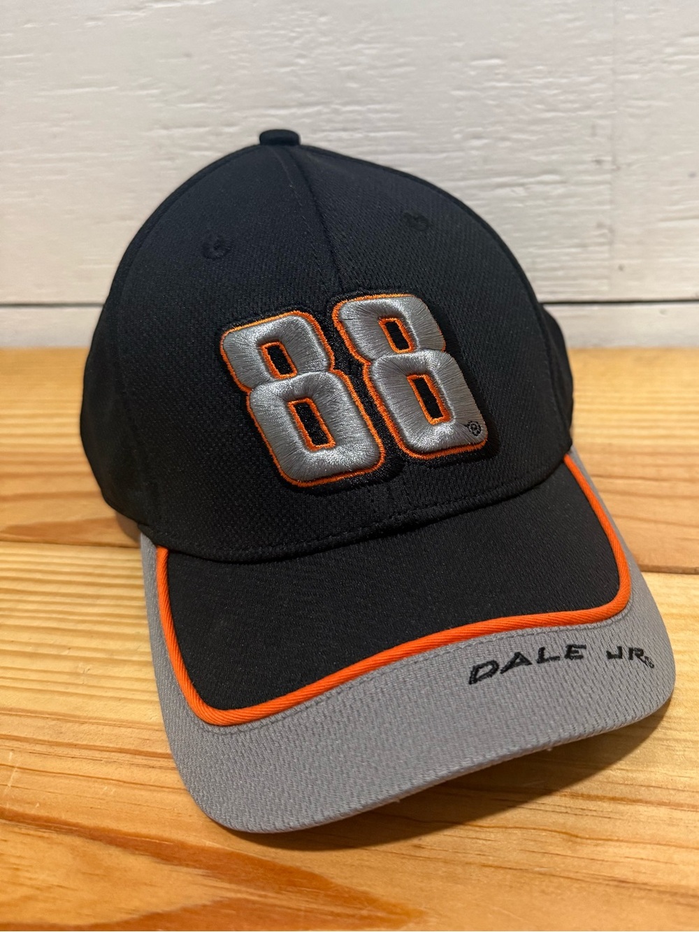 Fanatics Black NASCAR Baseball Cap with White Logos
